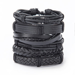 Spoilt for choice, you diva you - multi piece leather bracelets. See options...