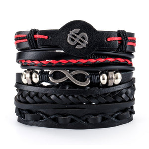 Spoilt for choice, you diva you - multi piece leather bracelets. See options...