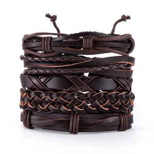 Spoilt for choice, you diva you - multi piece leather bracelets. See options...