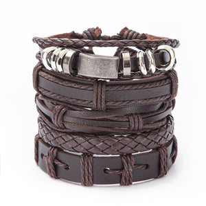 Spoilt for choice, you diva you - multi piece leather bracelets. See options...