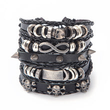 Spoilt for choice, you diva you - multi piece leather bracelets. See options...