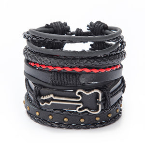 Spoilt for choice, you diva you - multi piece leather bracelets. See options...