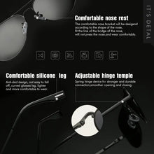 Turn classic cool up to 11. Genuine polarised glasses.